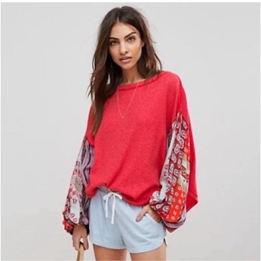 We the Free Blossom Thermal Top